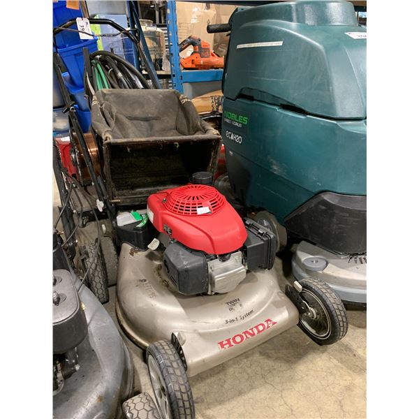 HONDA TWIN BLADE 3 IN 1 SYSTEM GAS POWERED LAWN MOWER