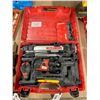 Image 1 : HILTI PMA 20 LASER LEVEL WITH HAND TOOLS IN HARD TRAVEL CASE