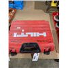 Image 2 : HILTI PMA 20 LASER LEVEL WITH HAND TOOLS IN HARD TRAVEL CASE