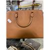 Image 3 : BROWN RALPH LAUREN PURSE *AUTHENTICITY UNKNOWN*