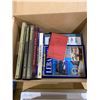 Image 3 : 2 BOXES OF TRAVEL POST CARDS, BOX OF TRAVEL BROCHURES & BOX OF ASSORTED BOOKS