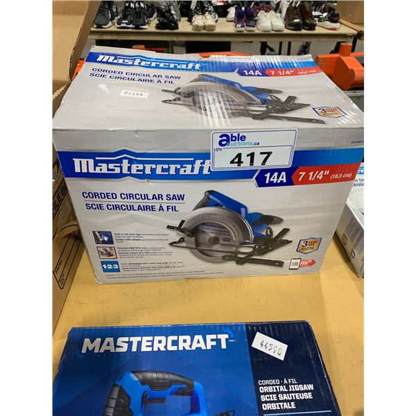 MASTERCRAFT 14 AMP 7-1/4 INCH CORDED CIRCULAR SAW