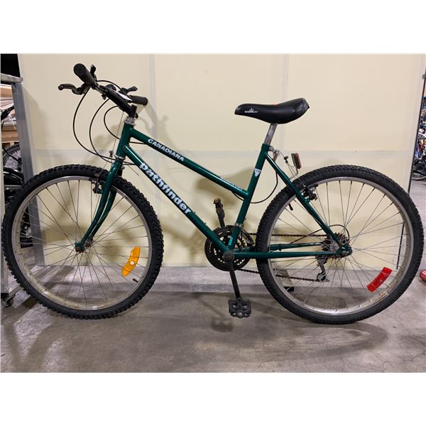 PATHFINDER CANADIANA GREEN 18 SPEED MOUNTAIN BIKE