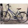 Image 1 : SCHWINN HYBIRD PURPLE 24 SPEED FRONT SUSPENSION HYBRID STYLE ROAD BIKE