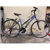 Image 2 : SCHWINN HYBIRD PURPLE 24 SPEED FRONT SUSPENSION HYBRID STYLE ROAD BIKE