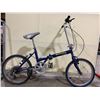 Image 2 : BAZOOKA BLUE 6 SPEED FOLDING BIKE