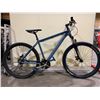 Image 2 : BLUE NO NAME 27 SPEED FRONT SUSPENSION MOUNTAIN BIKE WITH REAR DISC BRAKE