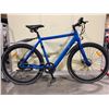 Image 2 : SYNERGY ROCKET BLUE ELECTRIC HYBRID ROAD BIKE WITH FULL DISK BRAKES *NO KEYS, NO CHARGER*