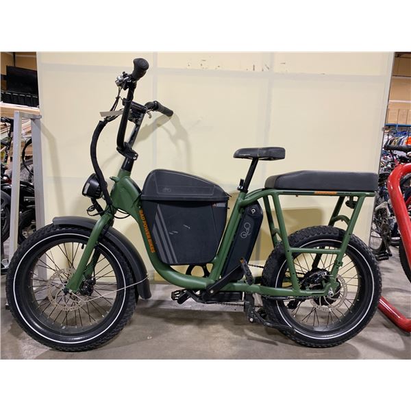 RAD POWER BIKES RADRUNNER 7 SPEED ELECTRIC BIKE WITH FULL DISC BRAKES *NO KEYS, NO CHARGER, HAS