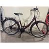 Image 2 : BREEZE PURPLE 8 SPEED ELECTRIC ASSISTED CRUISER STYLE BIKE *NO KEYS, NO CHARGER*