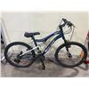 Image 2 : CCM VANDAL DUAL XC BLUE 21 SPEED FULL SUSPENSION MOUNTAIN BIKE