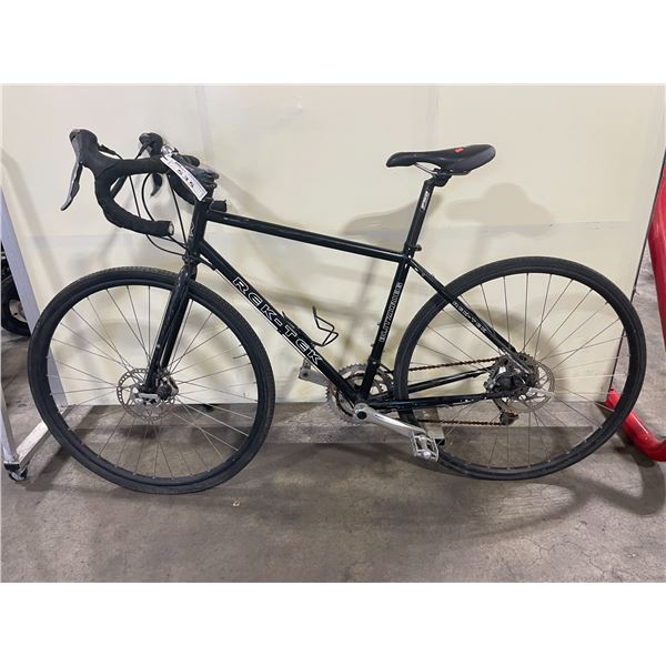 BLITZKRIEG REX-TEK BLACK 18 SPEED ROAD BIKE WITH FULL DISC BRAKES