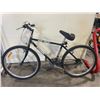 Image 3 : 2 BIKES: CAMPUS RED 6 SPEED FOLDING BIKE, & RALEIGH RIM ROCK BLACK 21 SPEED MOUNTAIN BIKE