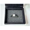 Image 1 : 10KT WHITE GOLD DIAMOND DRESS RING WITH 10 DIAMONDS