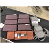 Image 1 : 6 PIECES OF LOVE & LORE MAROON LADIES WALLET, 2 GREY SMALL SHOULDER BAG & 4 PCS OF PELLE RFID