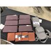 Image 1 : 6 PIECES OF LOVE & LORE MAROON LADIES WALLET, 2 GREY SMALL SHOULDER BAG & 4 PCS OF PELLE RFID