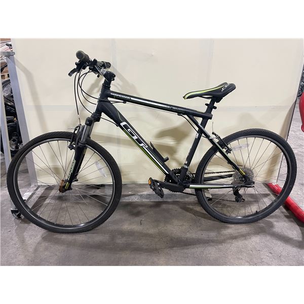 GT AGGRESSOR BLACK 21 SPEED FRONT SUSPENSION MOUNTAIN BIKE