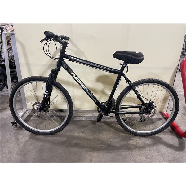 NORCO MOUNTAINEER BLACK 21 SPEED FRONT SUSPENSION MOUNTAIN BIKE