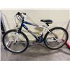 Image 1 : INFINITY TELLURIDE BLUE / WHITE 21 SPEED FRONT SUSPENSION MOUNTAIN BIKE