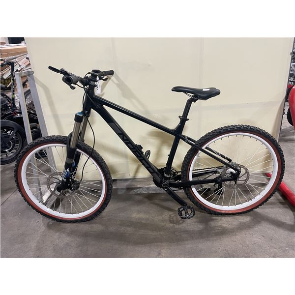 NORCO STORM BLACK 27 SPEED FRONT SUSPENSION MOUNTAIN BIKE WITH FULL DISC BRAKES