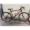 Image 2 : NORCO MOUNTAINEER RED 21 SPEED MOUNTAIN BIKE *REAR TIRE BENT*