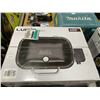 Image 2 : LUMIN COMPACT BLACK HIGH HEAT PORTABLE OUTDOOR ELECTRIC GRILL *IN BOX*