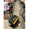 Image 2 : DEWALT MOBILE TOOLBOX WITH ASSORTED TOOL CONTENTS & HUSKY BLACK 4 WHEEL PLATFORM HAND TRUCK