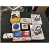 Image 1 : LOT OF ASSORTED WIRELESS MINI SPEAKERS, EARBUDS & HEADPHONES