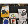 Image 3 : LOT OF ASSORTED WIRELESS MINI SPEAKERS, EARBUDS & HEADPHONES