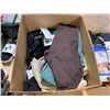 Image 2 : BOX OF ASSORTED JACKETS, PANTS, SOCKS, GLOBES & MISC CLOTHES