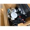 Image 3 : BOX OF PLAYSTATION 3 CONSOLE, ASSORTED CONTROLLER, CHARGER, CORD & MISC.