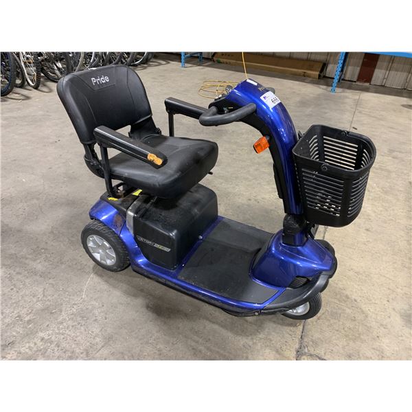 PRIDE VICTORY TWIN BLUE ELECTRIC ASSISTED MOBILITY SCOOTER