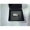 Image 1 : LADIES 10KT WHITE GOLD DIAMOND DRESS RING WITH 44 SINGLE CUT DIAMONDS TTL .20CARATS