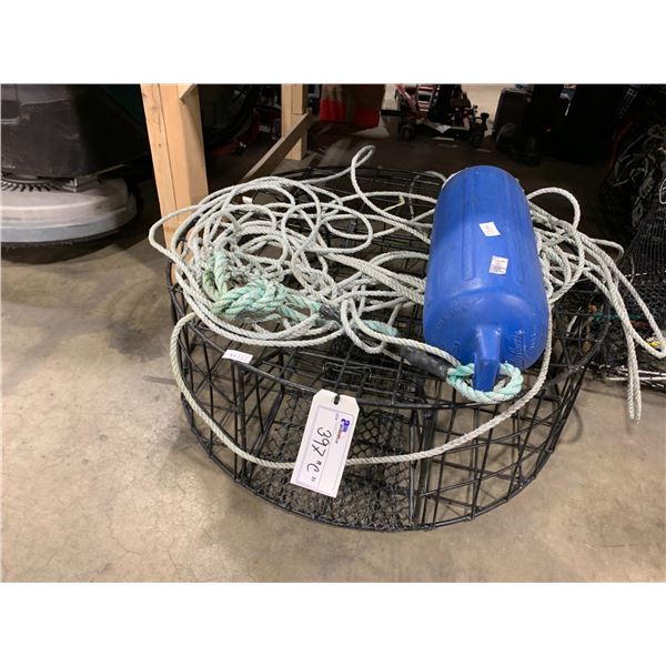 30" ROUND SHAPED METAL CAGE CRAB TRAP