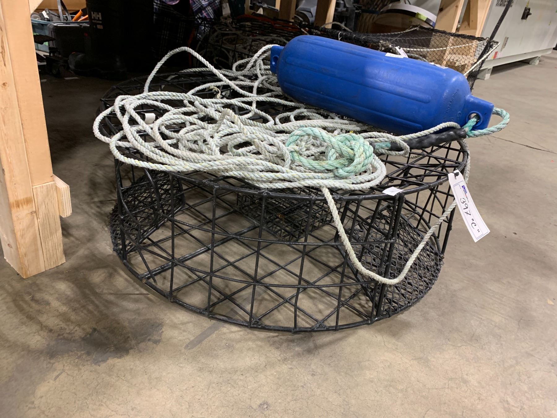 30 ROUND SHAPED METAL CAGE CRAB TRAP - Able Auctions