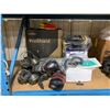Image 2 : SHELF LOT OF SAFETY GEAR INCLUDING EAR PLUGS, REFLECTIVE VESTS, 3M EAR MUFFS, SAFETY GOGGLES,