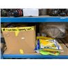 Image 2 : SHELF LOT OF FIRE RETARDANT PVC RAINGEAR, TINGLEY WEATHER-TUFF STRETCH RUBBER OVERSHOES & A BOX OF