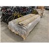 Image 2 : PALLET OF ASSORTED COLOR MOULDING, TRANSITION STRIPS & QUARTER ROUND