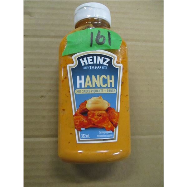SHELF PULLS (AS IS:  HEINZ RANCH HOT SAUCE (352 ML)