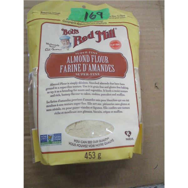 SHELF PULLS (AS IS);  ALMOND FLOUR (453 G) - BAG