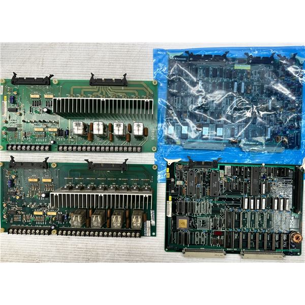 Lot of (4) Misc. Kawasaki Circuit Boards as Pictured