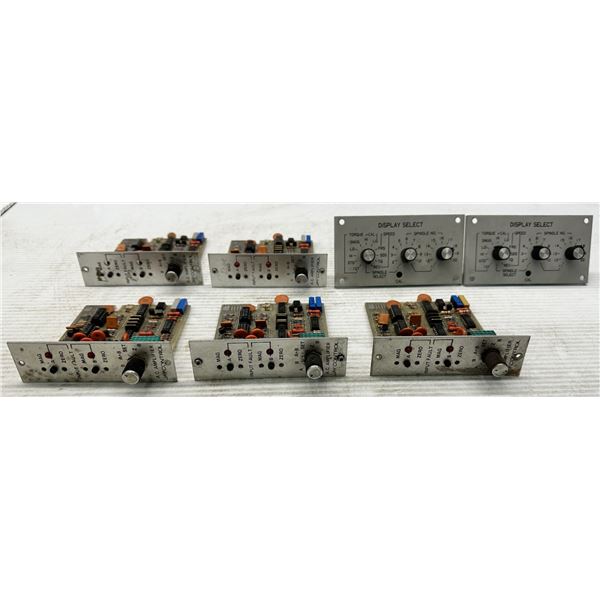 Lot of (7) Assorted Jay Control Amplifiers as Pictured