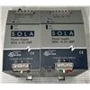 Image 1 : Lot of (2) Sola Power Supplies as Pictured