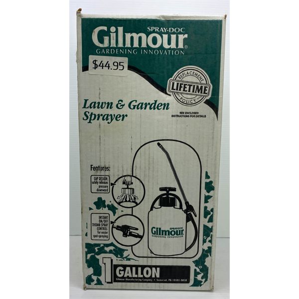 Gilmour lawn and garden sprayer 1 gallon