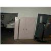 Image 1 : LOT - 1 METAL CABINET, 1 COAT RACK
