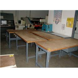 LOT - 5 WORKTABLES