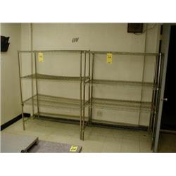 LOT - 2 WIRE RACKS