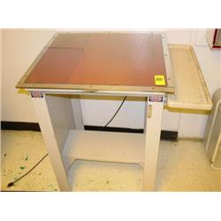 NUARC LIGHT TABLE