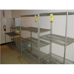 LOT - 4 WIRE RACKS