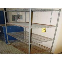 LOT - 4 WIRE RACKS
